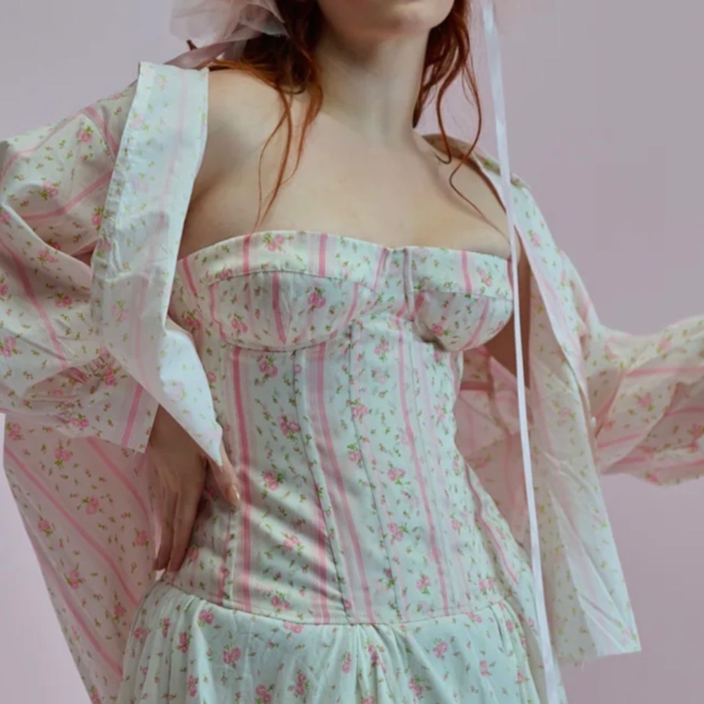 SOLD BNWT Selkie Pillow Fight Bustier Corset